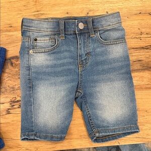 Calvin Klein Jeans Boys Light Blue Denim Shorts